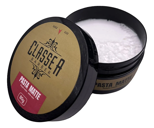 Pomada Matte Classe A 80g Fixação Média Efeito Seco