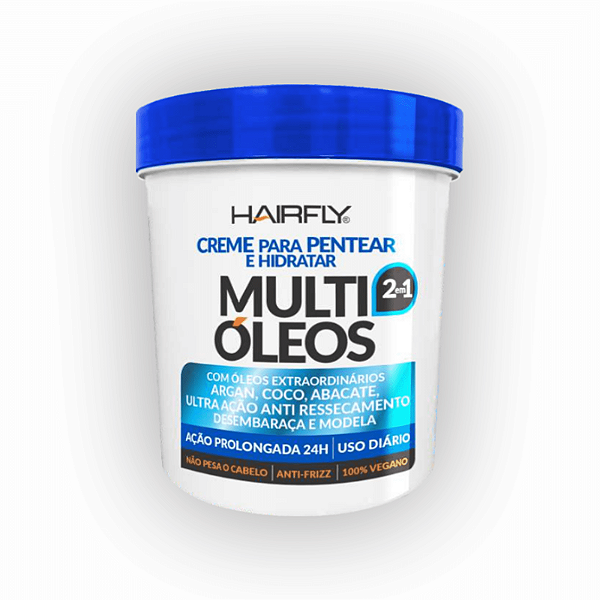 Creme De Pentear E Hidratar Multi Óleos Hair Fly 900gr