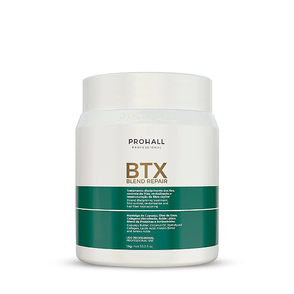 Mascara Btx Capilar Blend Repair Prohall Profissional 1kg