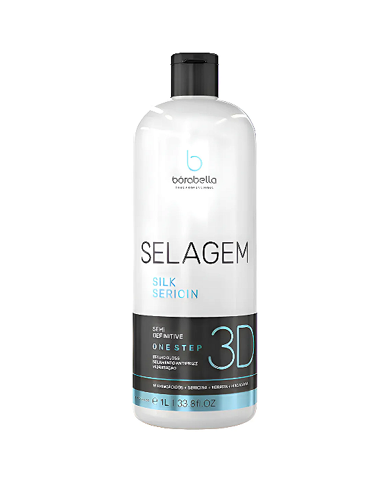 Selagem Semi Definitiva 3d Blond Borabella 1 Lt