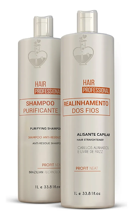 Escova Progressiva Hair Professional-love Potion-2x1000ml