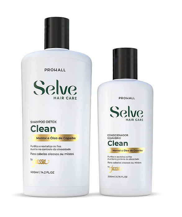 Selve Prohall Kit Clean Shampoo E Condicionador Detox