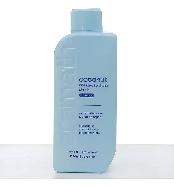 Shampoo Profissional Coconut Aramath Shock Stream 1180ml