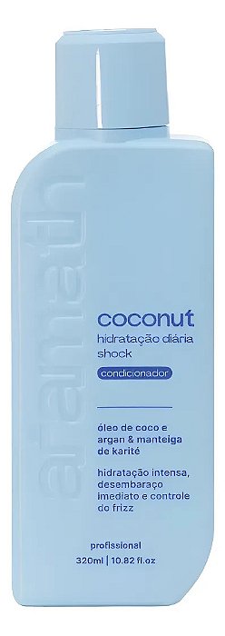 Condicionador Super Hidratante Coconut Shock Aramath 320ml