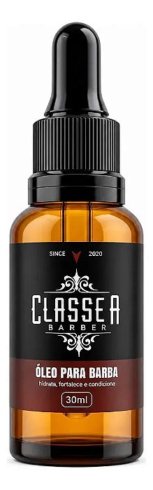 Óleo Para Barba Classe-a 30ml-hidratação E Brilho Suave