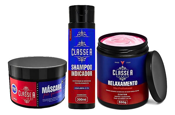 Kit Relaxamento Classe A Completo Shampoo + Máscara