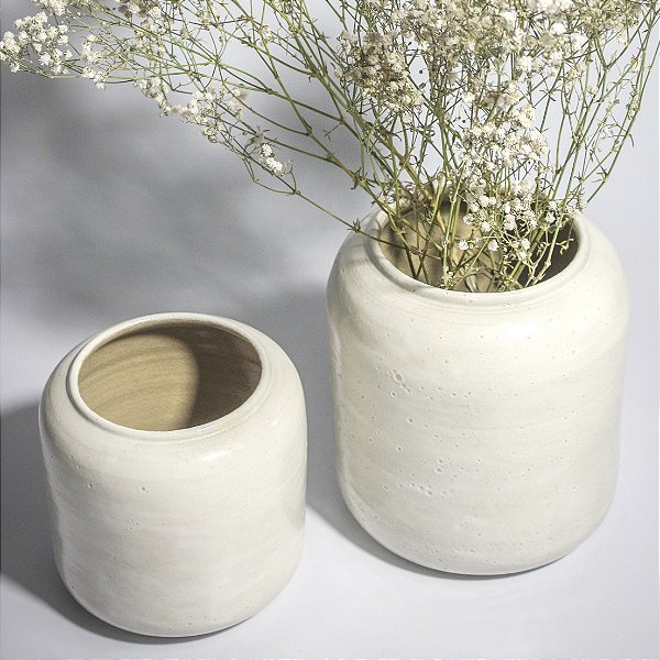 Vaso Branco Alto
