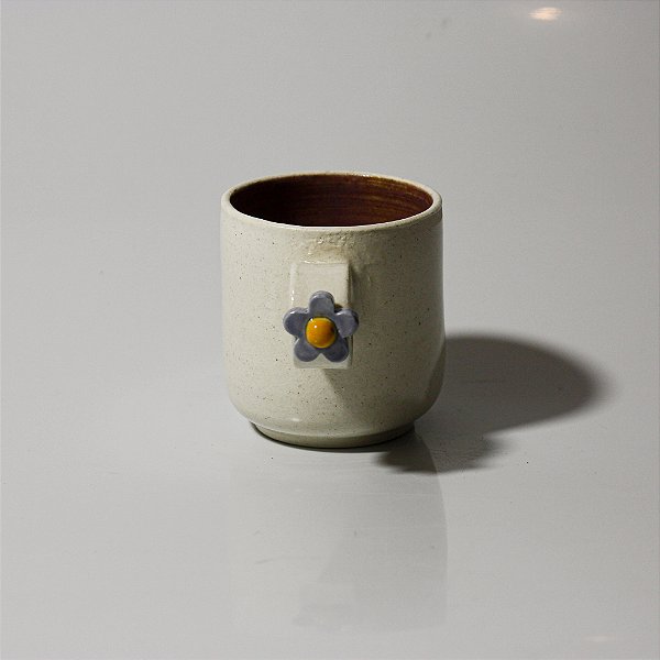 Caneca Anel Flowers - Violeta