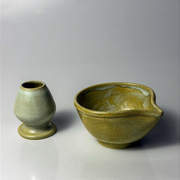 Kit para Matcha Azul esverdeado