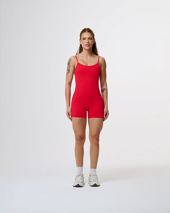 Macaquinho Race vermelho