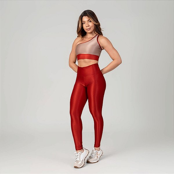 Calça legging Classic marsala
