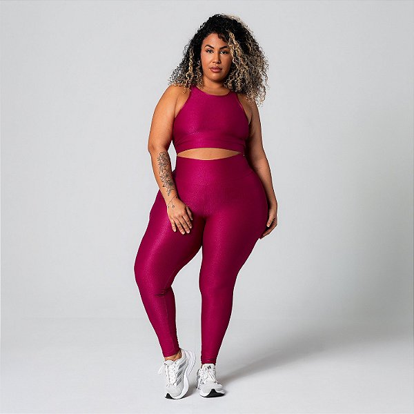 Calça legging Classic framboesa