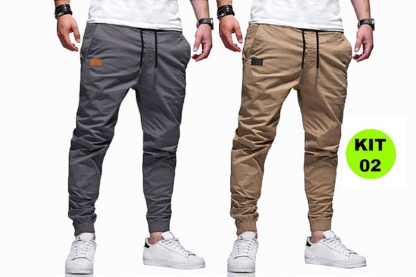 Dupla de Joggers Camufladas