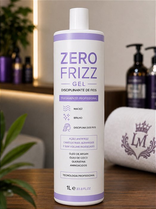 3 unidades - ZERO FRIZZ 1L