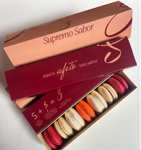 Caixa Gaveteiro Supremo Sabor - 7 macarons