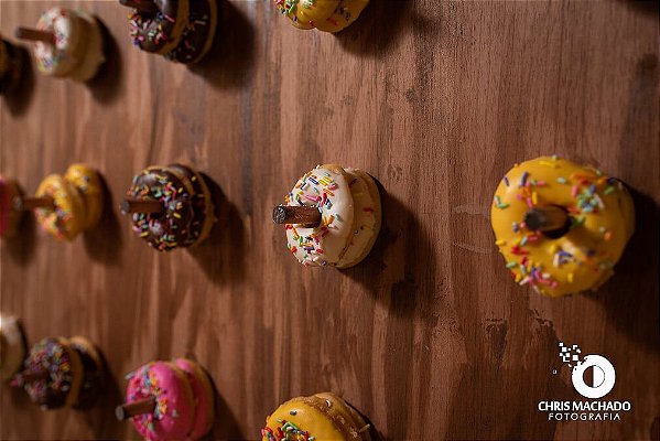 Donuts Médio  (Tamanho Aproximado 5,5cm) - 20 unidades