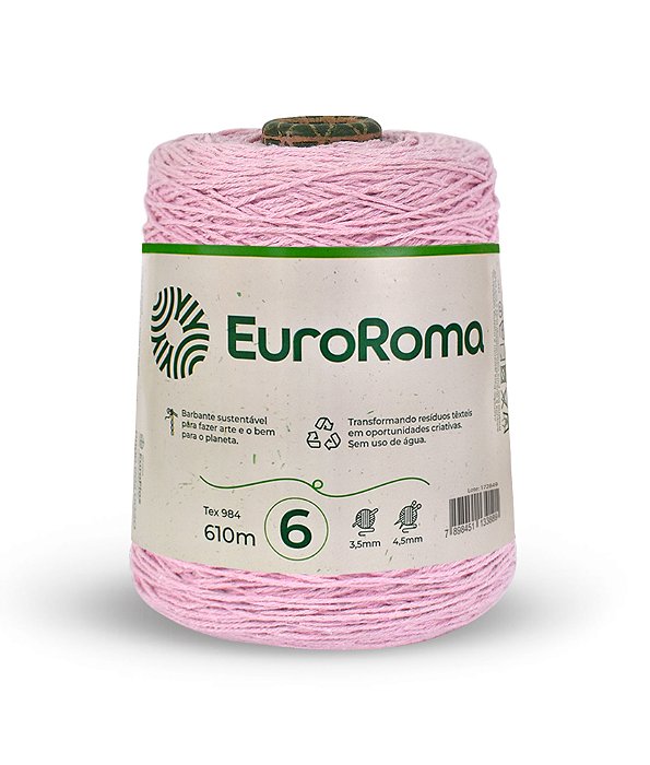 EuroRoma 610m n.6 cor 510 - Rosa Bebê