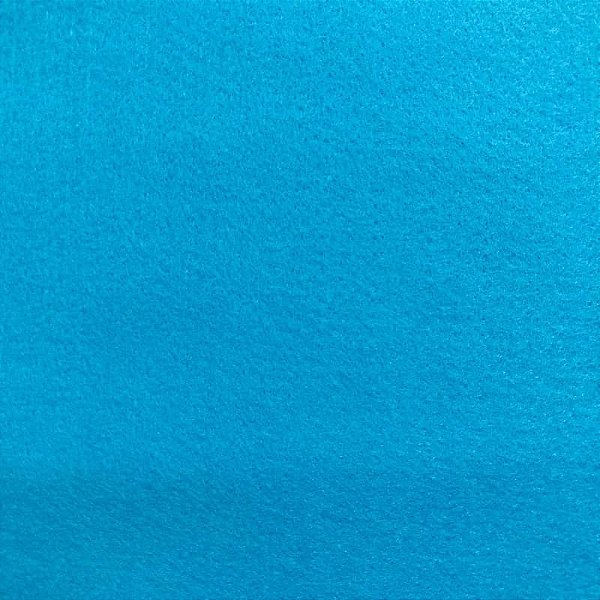Feltro Liso Cor 028 - Azul Turquesa 50cm x 140cm