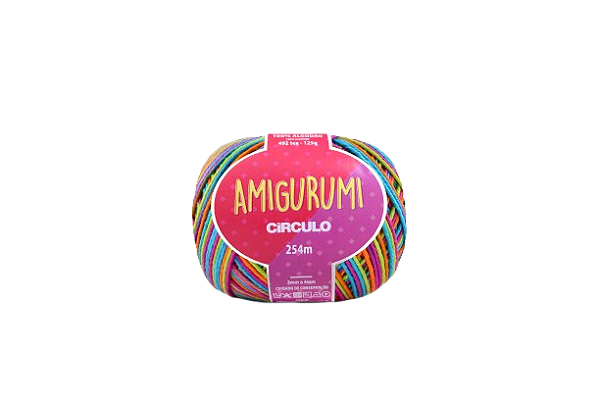 Amigurumi Circulo 254mt - cor 9278-Lhama