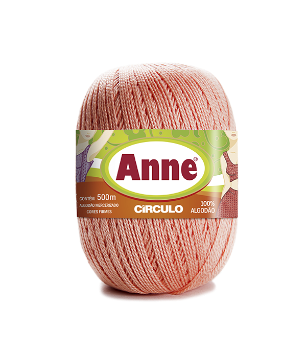 Anne Circulo  500m- cor 4514 - Pêssego