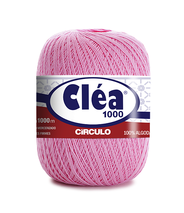 Cléa 1000 Circulo - cor 3131 - Chiclete