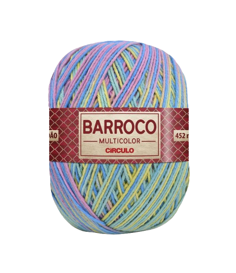 Barroco Multicolor nº6 400g Cor 9534- Unicórnio