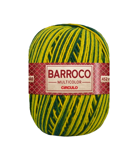 Barroco Multicolor nº6 400g Cor 9636- Brasil