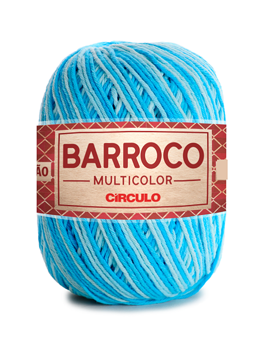 Barroco Multicolor nº6 400g Cor 9113- Cascata