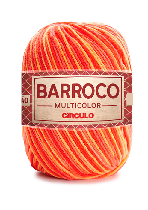 Barroco Multicolor nº6 400g Cor 9157-Pitanga