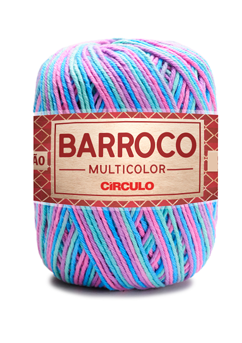 Barroco Multicolor nº6 400g Cor 9184- Sereia