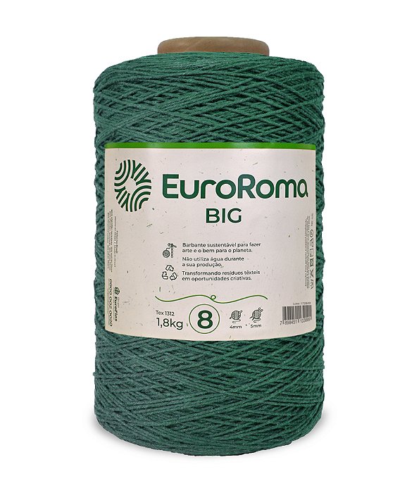 EuroRoma 1,8 Kg nº 8 cor 804 - Verde Musgo