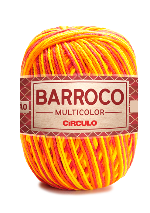 Barroco Multicolor nº6 400g Cor 9165- Hibisco Amarelo