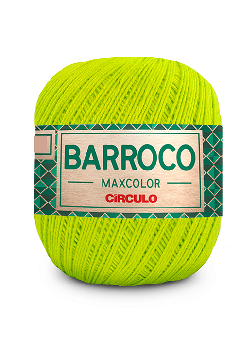 Barroco MaxColor nº6 400g Cor 5583- Verde Limão