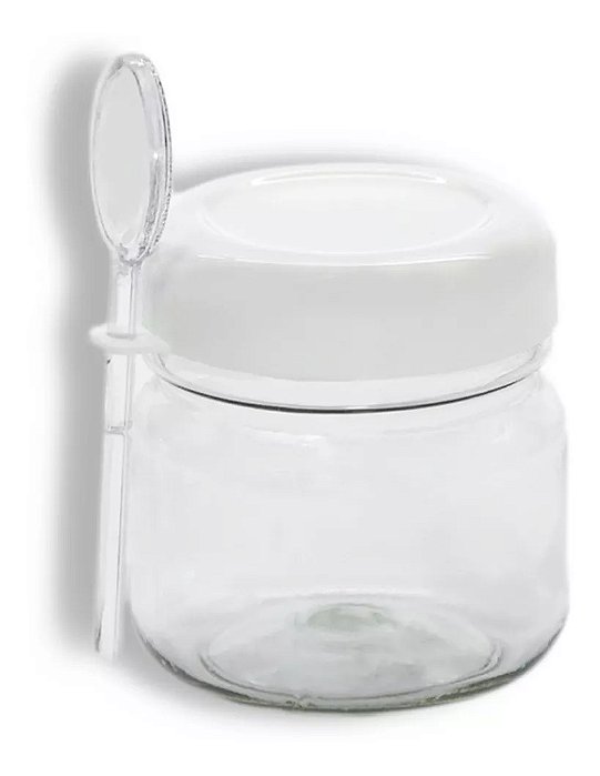 Pote Papinha Plástico 40ml pacote c/10 Unid.