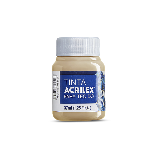 Tinta Acrilex  Para Tecido Fosca Cor 525 Camurça 37ml