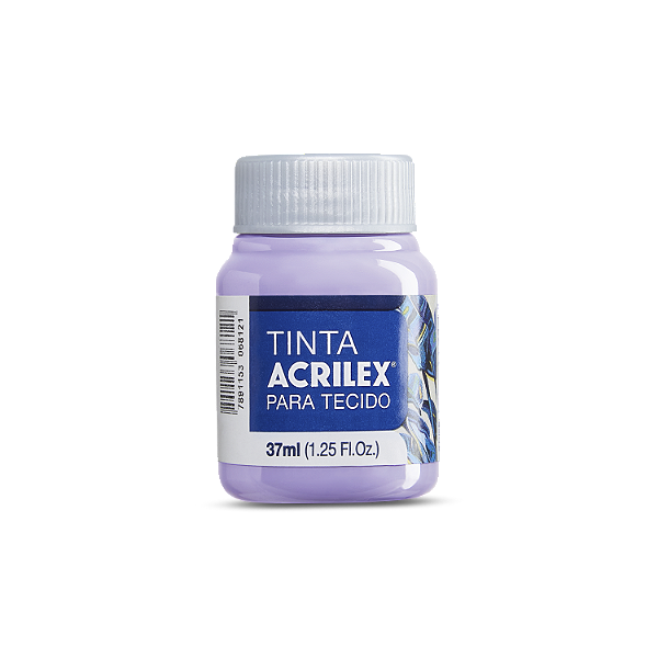 Tinta Acrilex Para Tecido Fosca Cor 528 Lilás 37ml