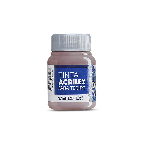 Tinta Acrilex Para Tecido Fosca Cor 639 Malve 37ml