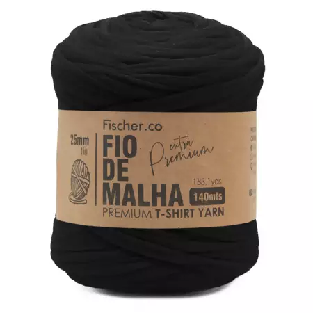 Fio De Malha Extra Premium Cor 40-Preto