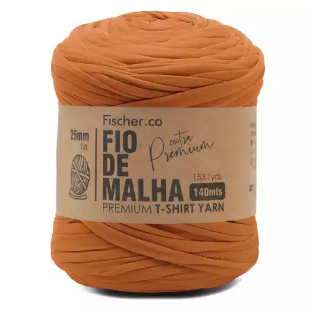 Fio De Malha Extra Premium Cor 20-Terracota Cor Especial