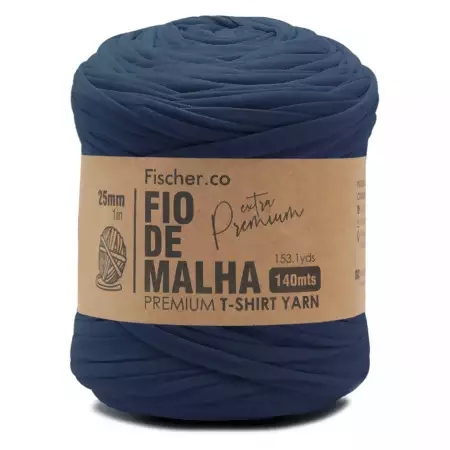 Fio De Malha Extra Premium Cor 44-Marinho Cor Especial