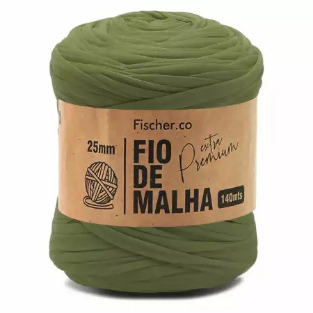 Fio De Malha Extra Premium Cor 65-Musgo Cor Especial