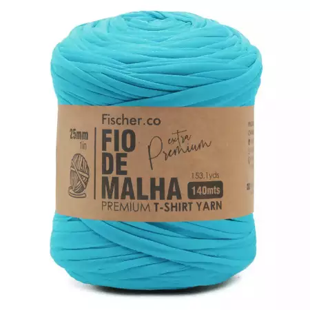 Fio De Malha Extra Premium Cor 83-Turquesa Cor Especial