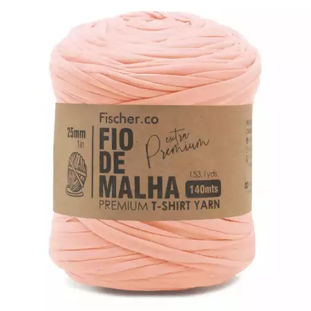 Fio De Malha Extra Premium Cor 17-Salmão