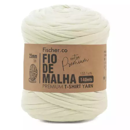 Fio De Malha Extra Premium Cor 10-Manteiga