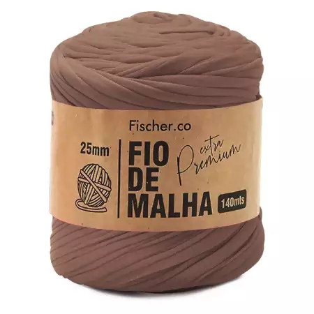 Fio De Malha Extra Premium Cor 85-Mocha Mousse