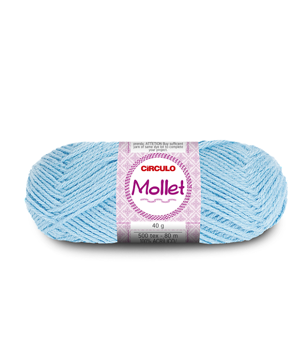 Lã Mollet Circulo 40gr Cor-2309-Flash