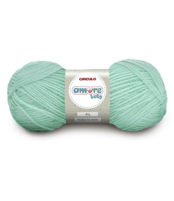 Lã Amore Baby 40gr Cor-5311-Paraiso Verde