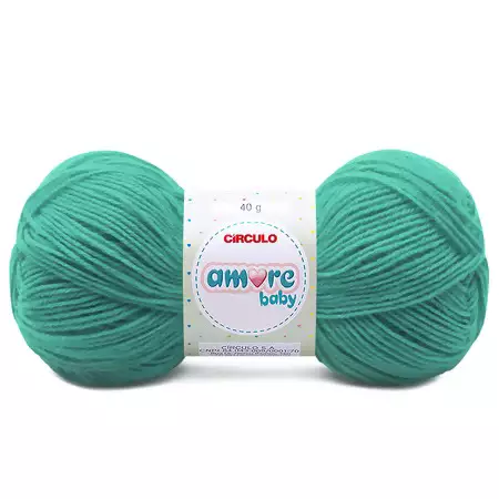 Lã Amore Baby 40gr Cor-5556-Tiffany