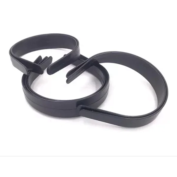 Tiara Larga Para Encapar 30mm -Cor-Preta-Com 12 unidades