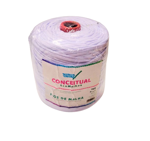 Fio de Malha Conceitual Residual Cor-Branco 1 kg